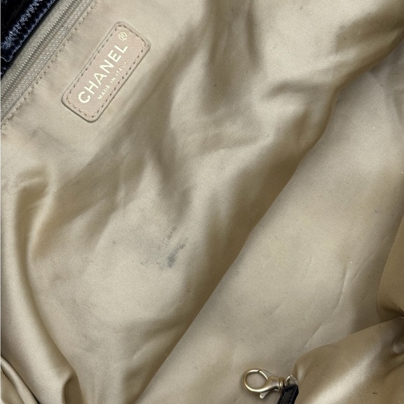 Chanel Vinyl Patent Leather Chain Bag - Picture 12 of 14